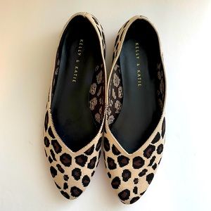 Kelly & Katie Leopard print Flats